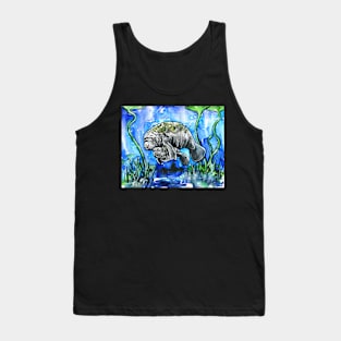 Sea Cows and Sea Cuddles - Manatees Tank Top